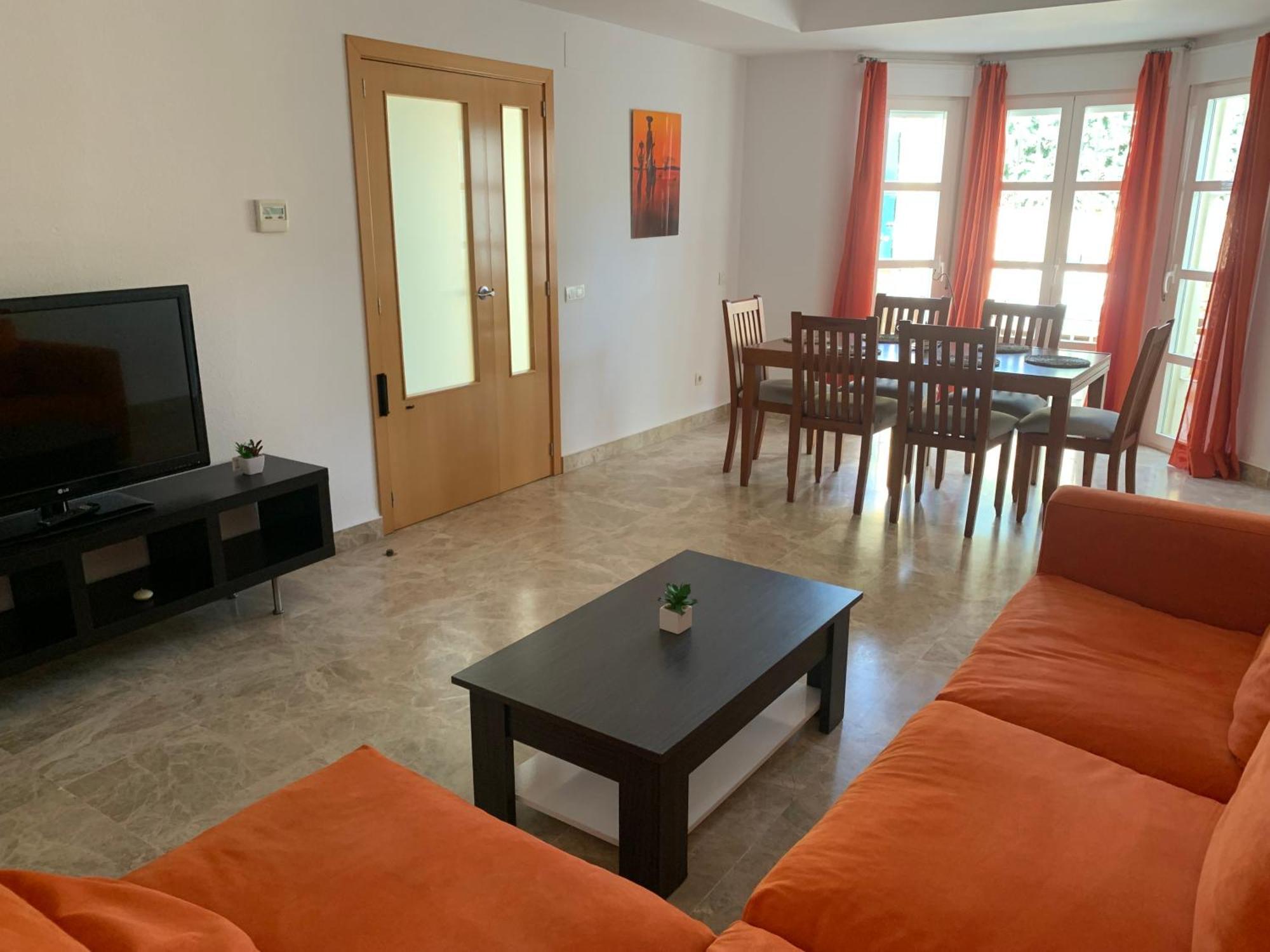 Bonita Casa En Entorno Idilico Villa Tomares Bagian luar foto